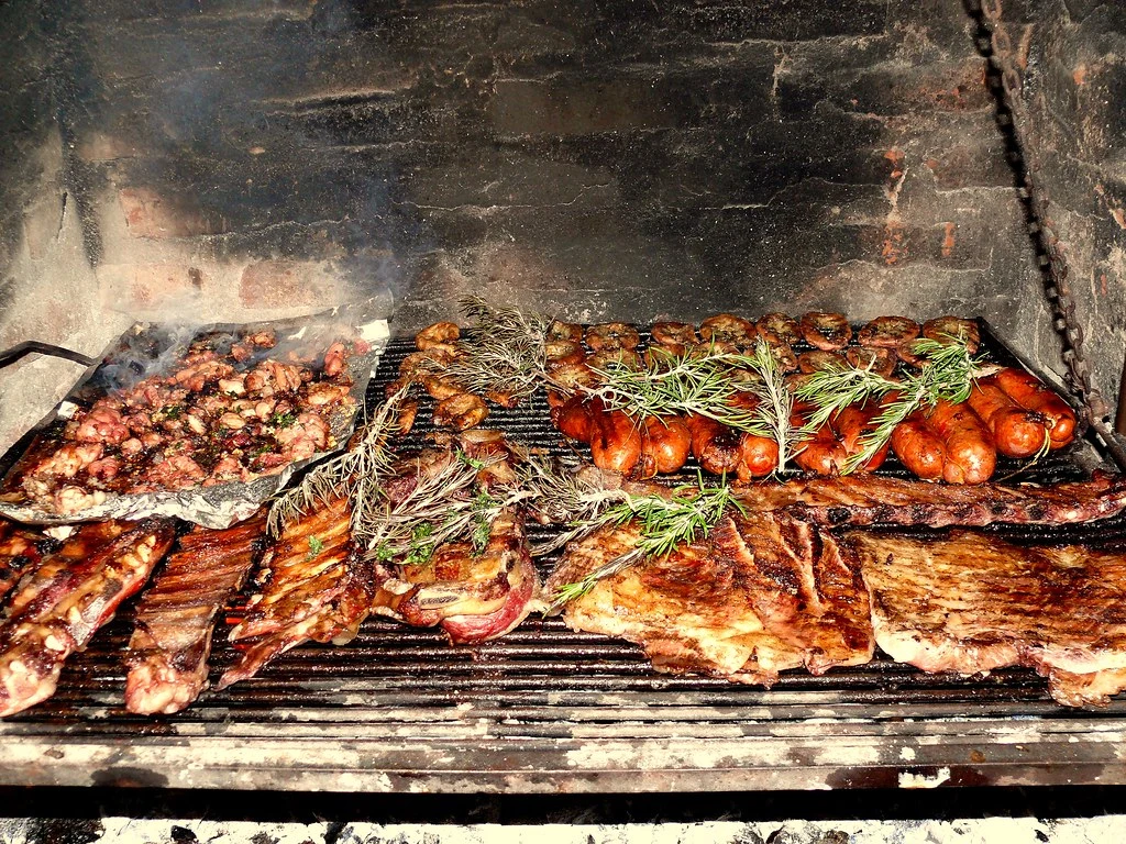 asado argentino fin de año